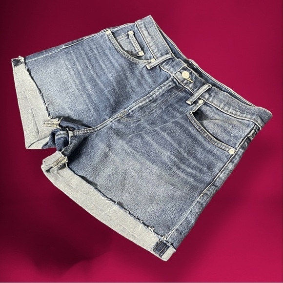 Lucky Brand Relaxed Blue Denim Short Medium Wash Size 8 / 29 - Picture 5 of 15